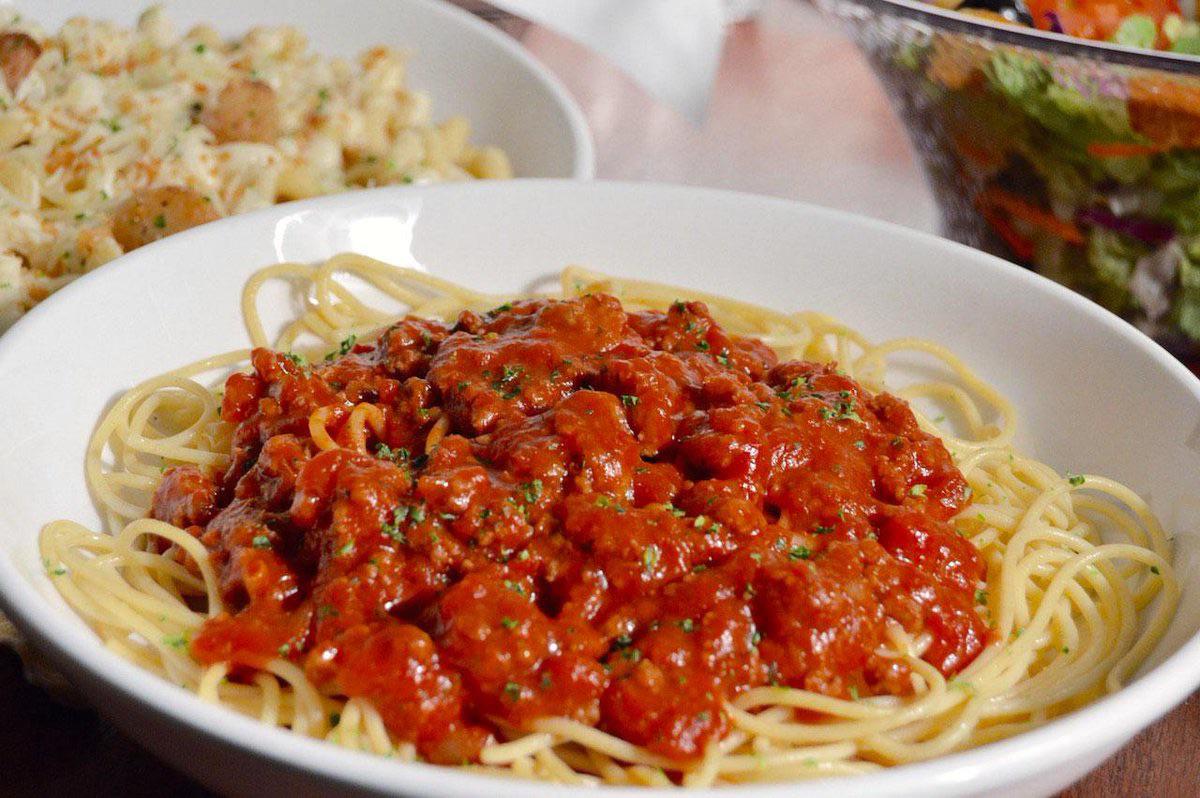 Lunch Sized Spaghetti with Marinara V