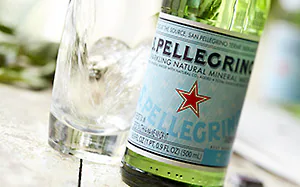 San Pellegrino Sparkling liter bottle
