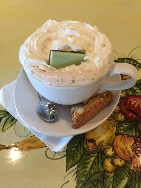 olive garden Hot Chocolate 1